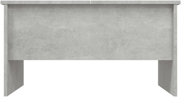 FIRBNUS 80x50x42,5 cm Couchtisch Höhenverstellbar Kleiner Beistelltisch Wohnzimmertisch Stilvollen K