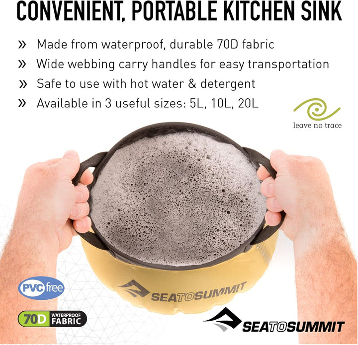 Sea to Summit Kitchen Sink - Wassersack lime green, lime green