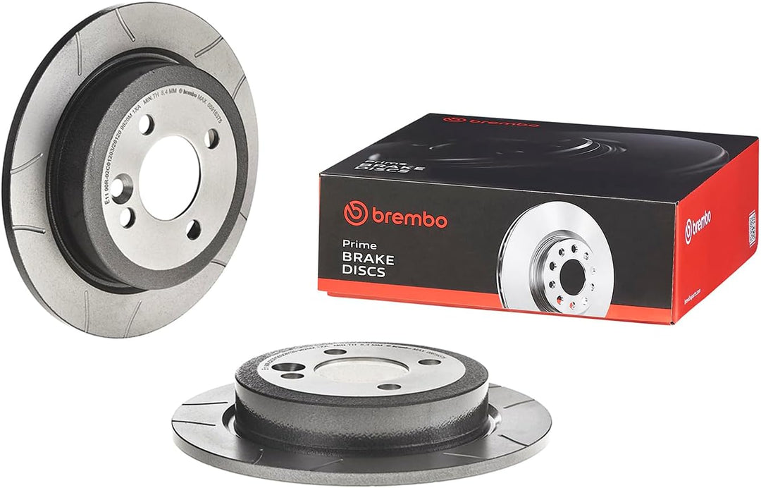 Brembo 08.9163.75 Hintere Bremsscheibe, Anzahl 2