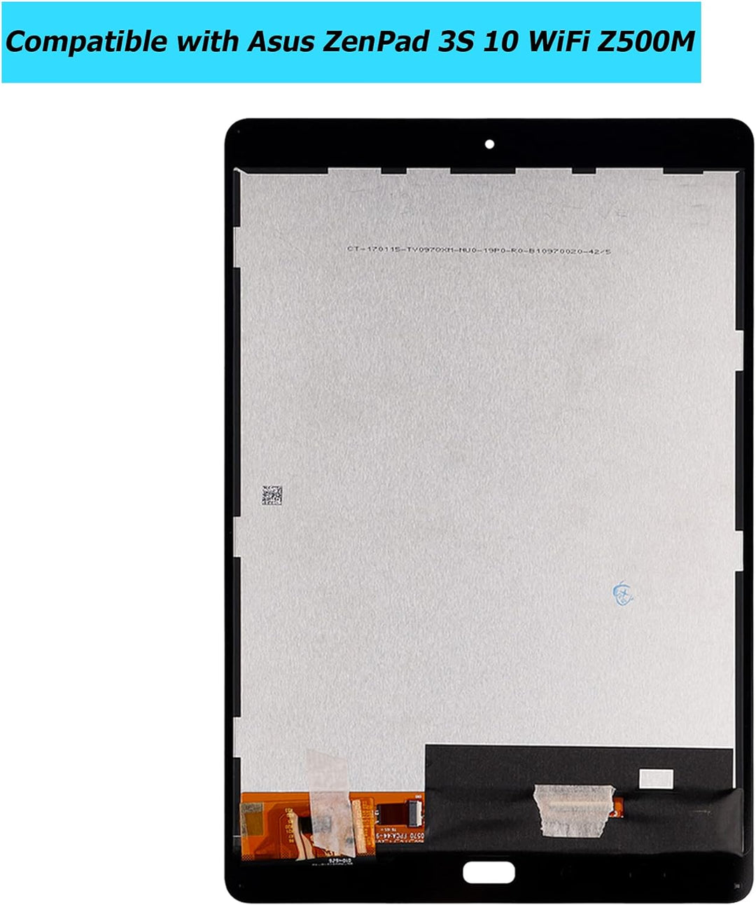 Vvsialeek Ersatz LCD Display Kompatibel Für ASUS ZenPad 3S 10 WiFi Z500M Z500 P027 9.7" LCD Schwarz
