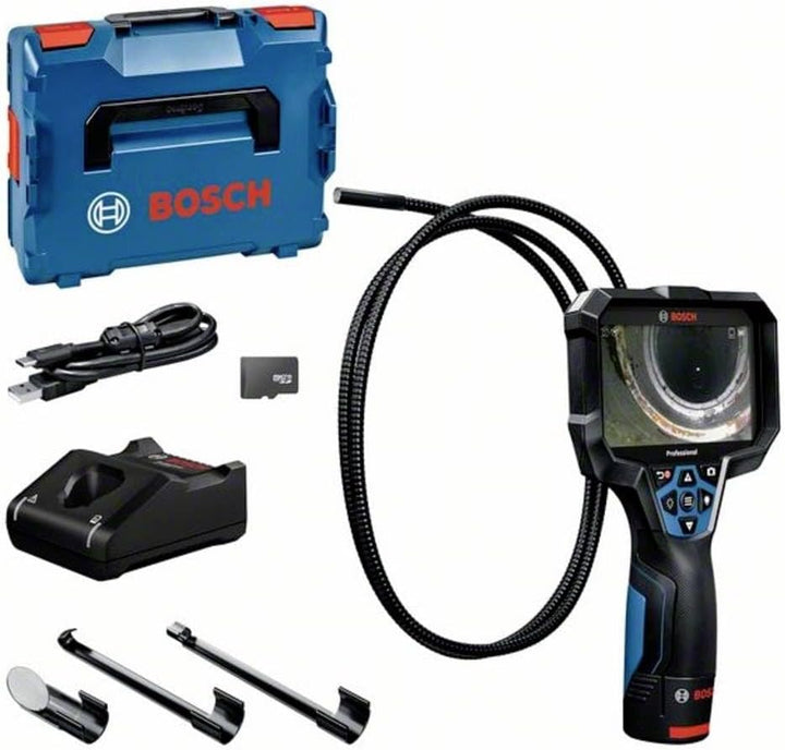 Bosch Professional Inspektionskamera GIC 12V-5-27 C (Kabellänge: 150 cm, Ausrichtungsfunktion AutoUp