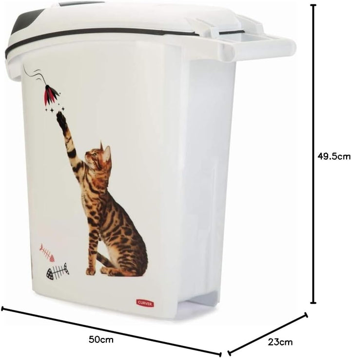 Beeztees Curver Futtercontainer Katze 23 l