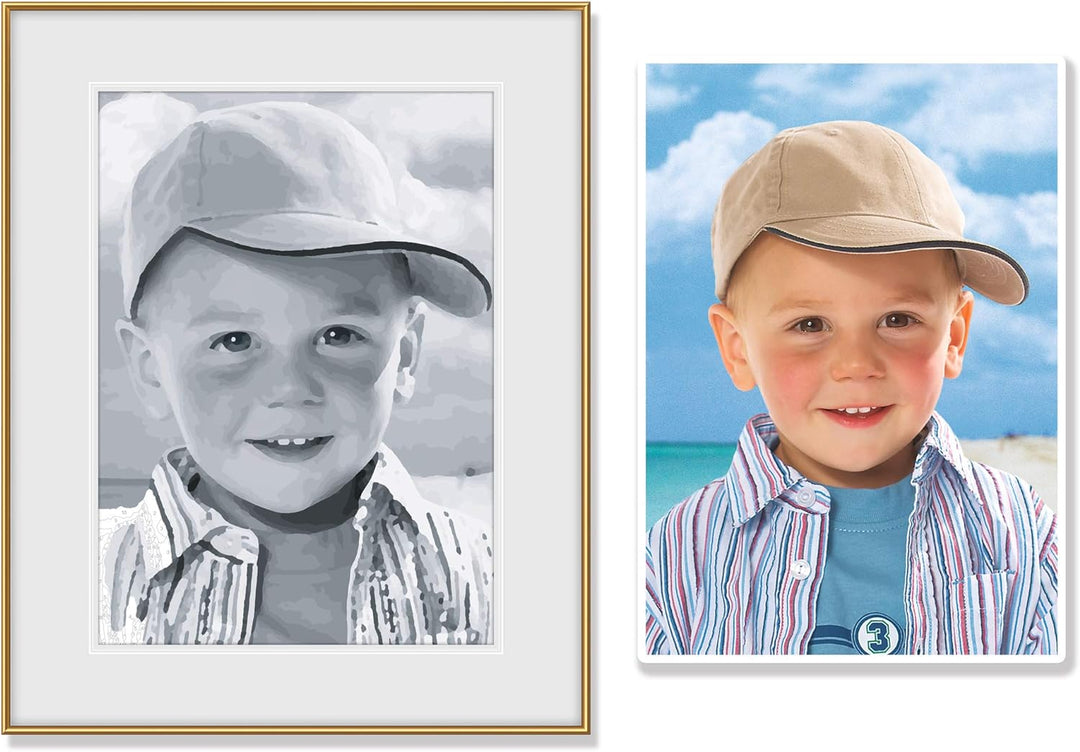 Schipper 602100371 Malen nach Zahlen - Male ihren Liebling schwarz/weiss - Bilder malen für Erwachse