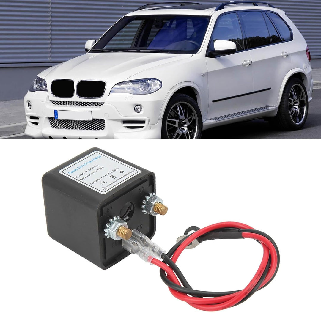 Remote Battery Disconnect Switch Verbesserter Kill Switch für Pkw, Battery Disconnect Switch, DC12V