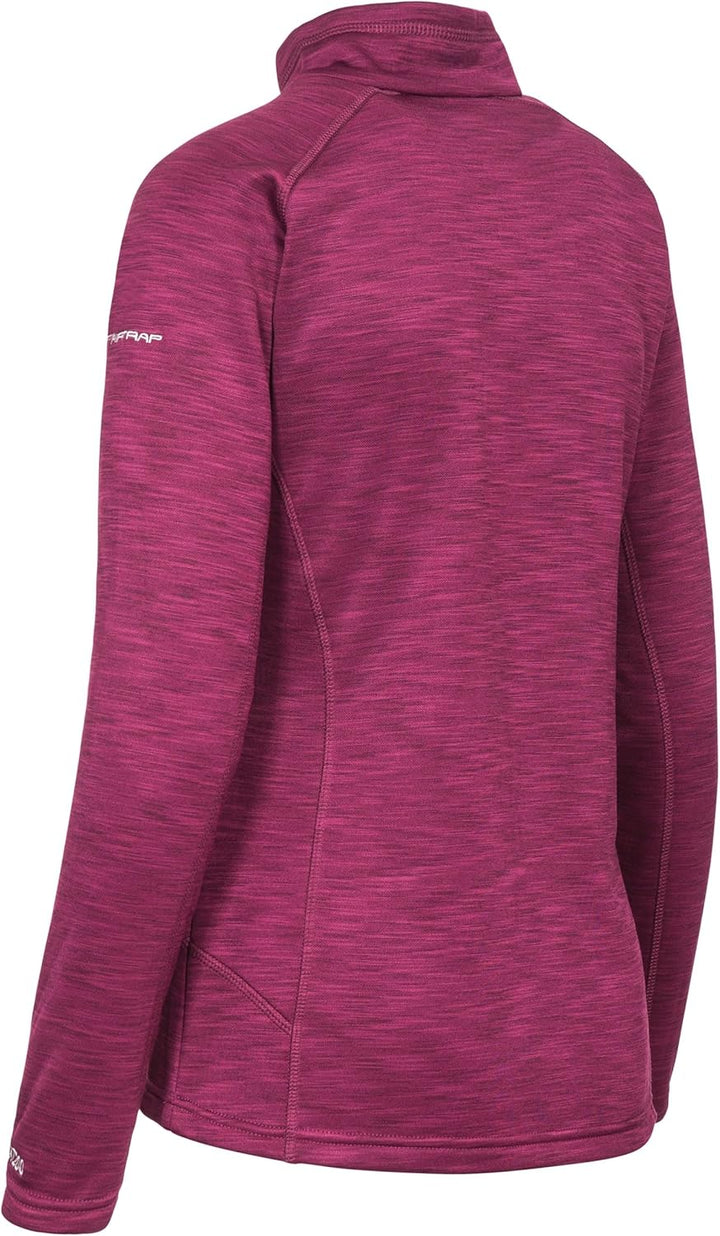 Trespass Damen Fair Ford Fleece XS Bordeaux Meliert, XS Bordeaux Meliert