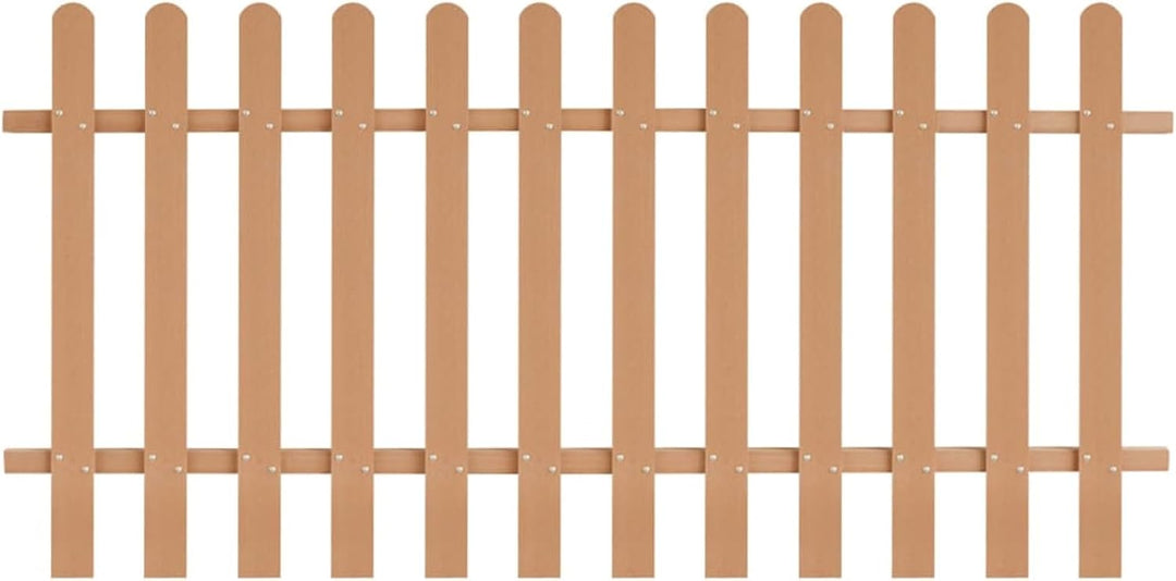 Susany Lattenzaun Gartenzaun Zaun Vorgartenzaun Friesenzaun Zierzaun 200 x 100 cm (L x H) Mit insges