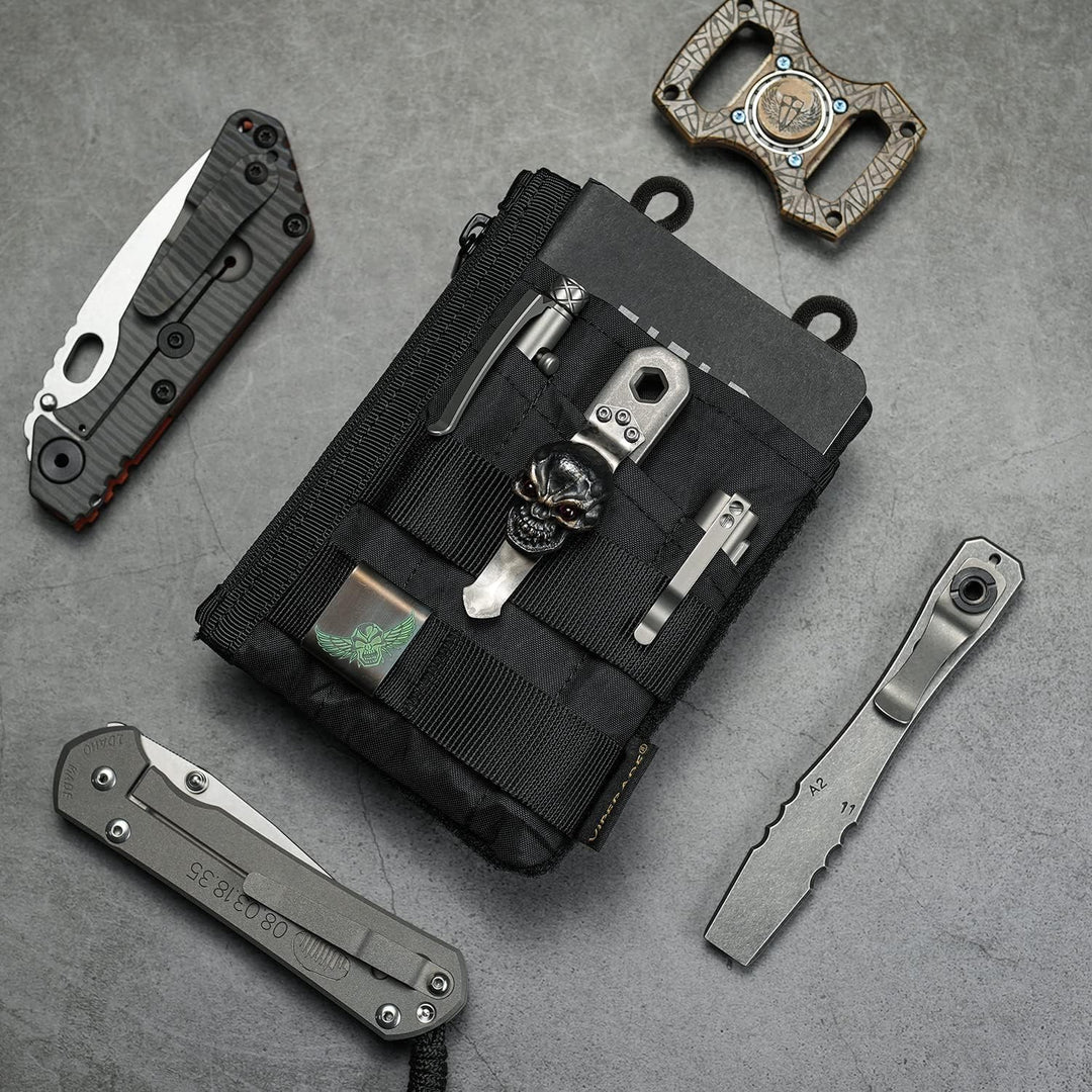 VIPERADE VE16 EDC Pouch Klein EDC Organizer Werkzeugtasche mit 7 Taschen,EDC Organizer Tasche für He
