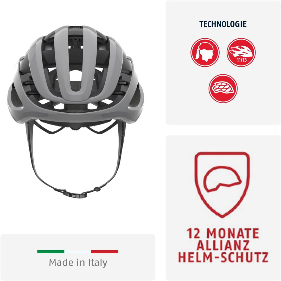 ABUS Rennradhelm AirBreaker - High-End Fahrradhelm für den professionellen Radsport - für Jugendlich