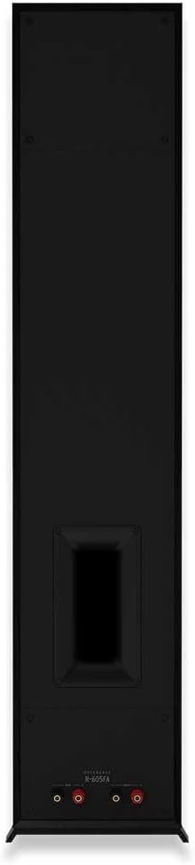 Klipsch R-605FA Black (Einheit) - Schwarzer Bodenlautsprecher mit Dolby Atmos - Woofer 6,5 Zoll