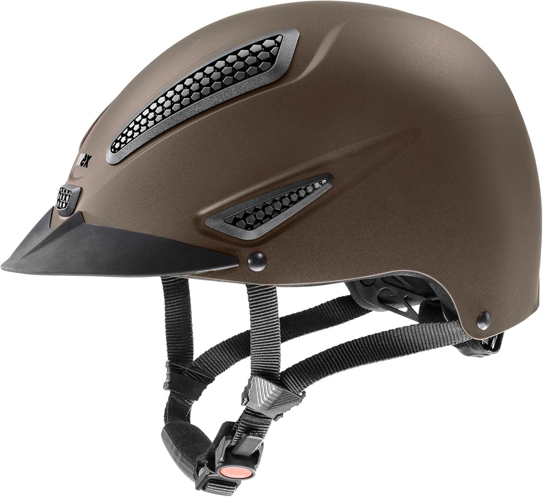uvex Reithelme Reithelm PERFEXXION II Braun 54-55 cm, Braun 54-55 cm