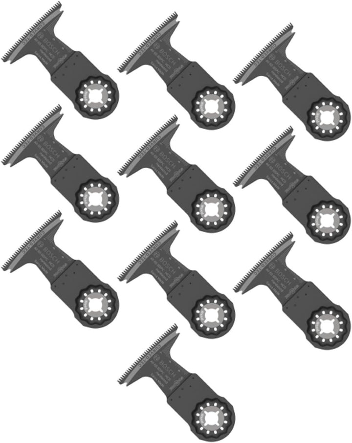 Bosch Professional Tauchsägeblatt Hartholz (10 Stück, für Multifunktionswerkzeug Starlock) AII 65 BS