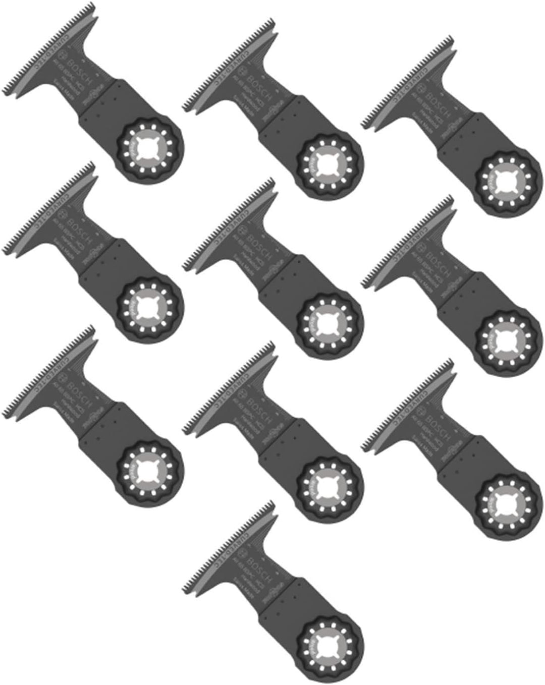 Bosch Professional Tauchsägeblatt Hartholz (10 Stück, für Multifunktionswerkzeug Starlock) AII 65 BS