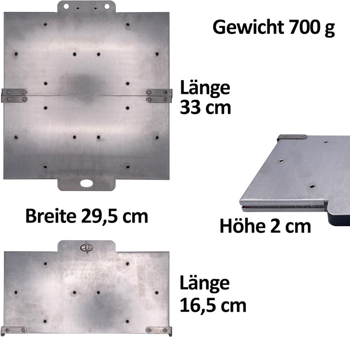 GEKA Klappbare Park-Warntafel KFZ | Das OEM Original vieler Hersteller, zugelassene Parkwarntafel, A