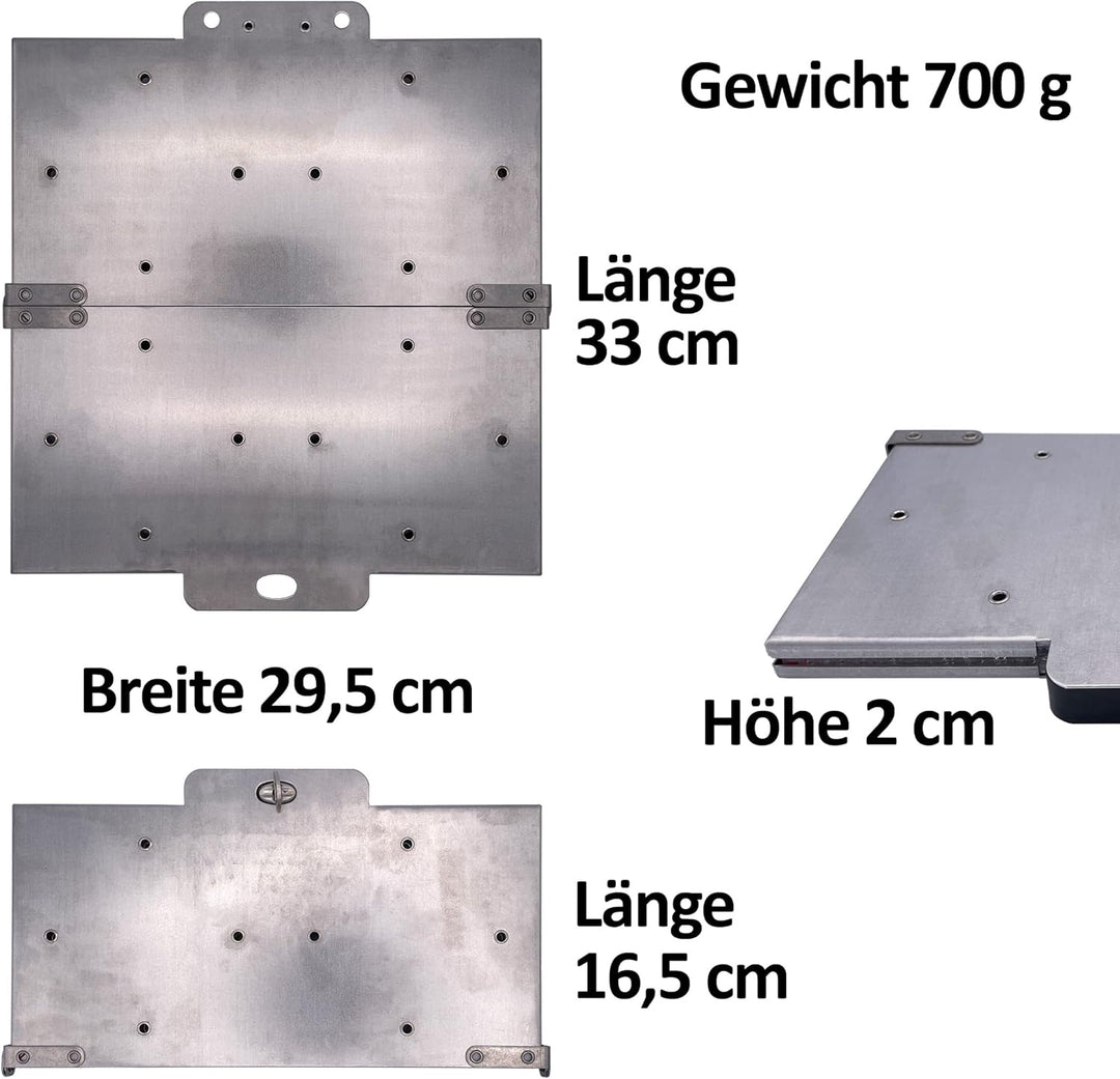 GEKA Klappbare Park-Warntafel KFZ | Das OEM Original vieler Hersteller, zugelassene Parkwarntafel, A