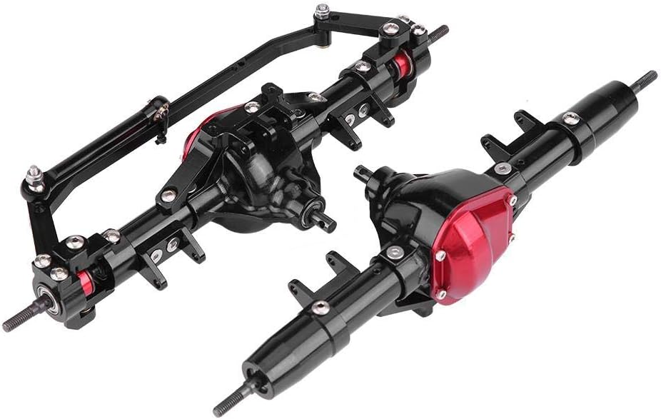 Dilwe Vordere Hinterachse Reifenantriebswelle für Axial SCX10 / D90 1/10 RC Auto