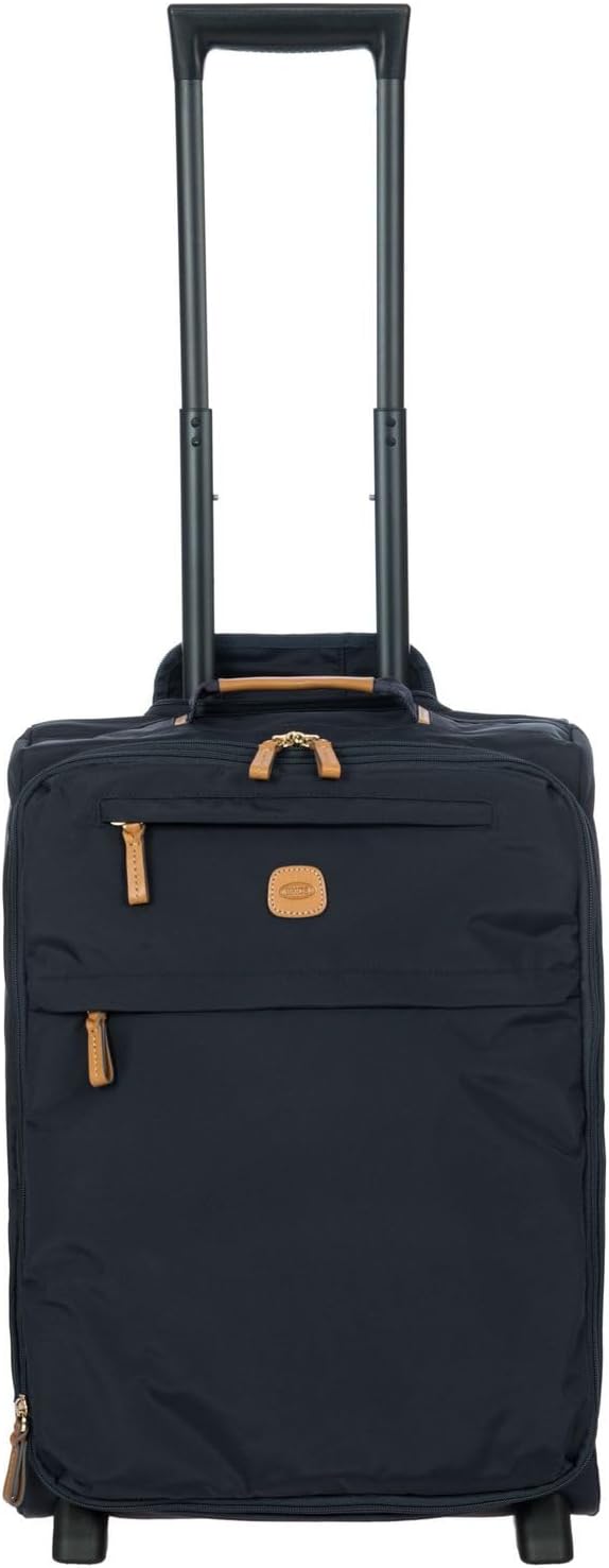 Bric's Erweiterbarer Cabin Trolley, X-Collection, Handgepäckkoffer mit 2 Doppelrädern, Strapazierfäh
