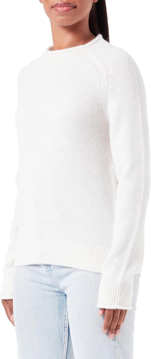 BOSS Damen C_fesperana Knitted Sweater L Open White118, L Open White118