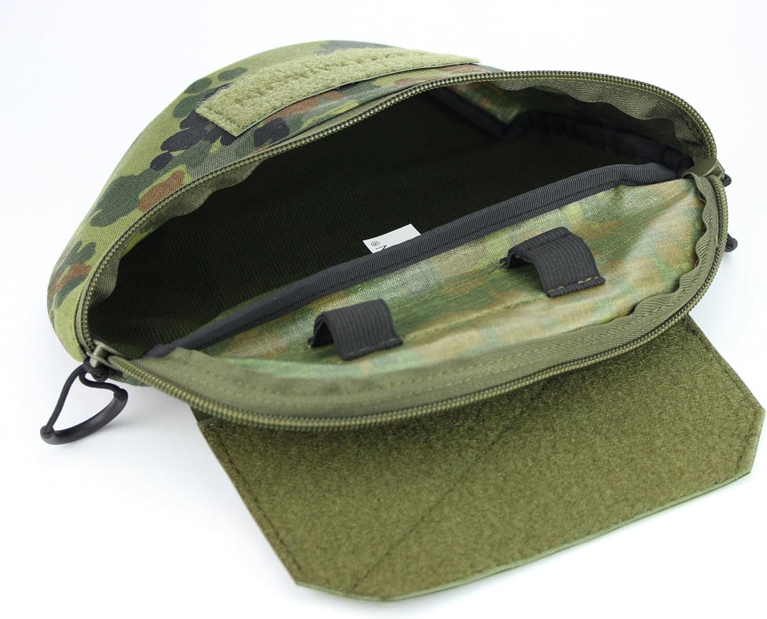 Zentauron Drop Down Pouch für Plattenträger Schutzwesten mit Fach für Weichballistik Zubehör Tasche