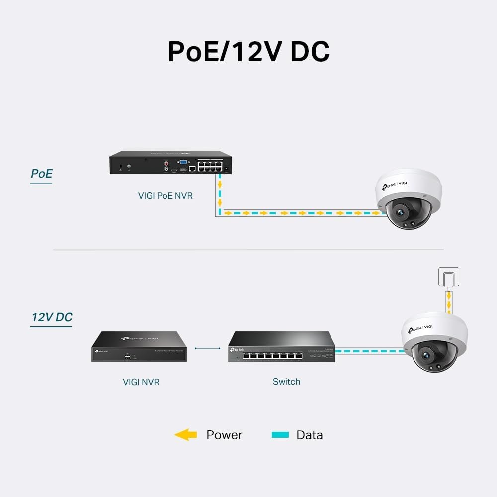 TP-Link VIGI C240I(4mm) 4MP Dome IP Kamera