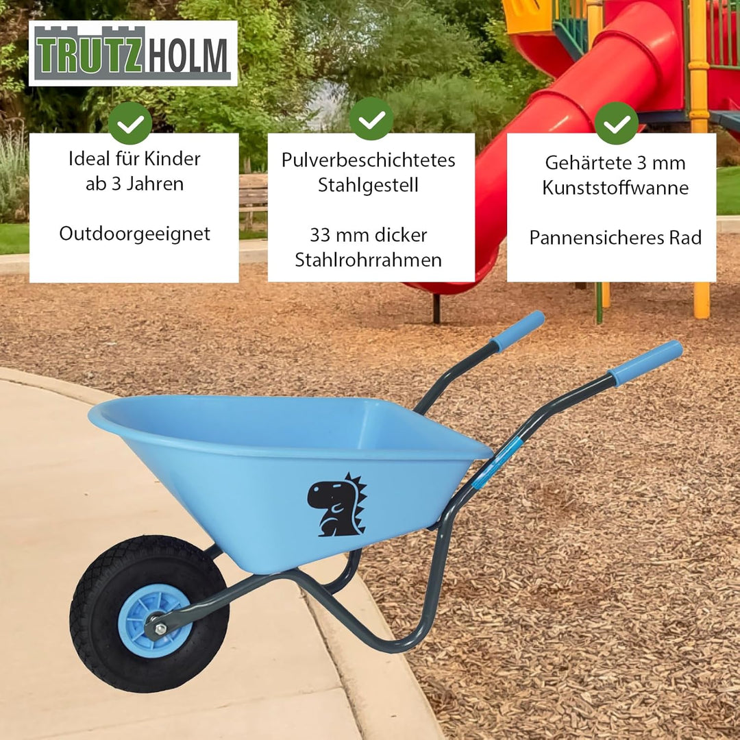 Kinderschubkarre Schiebkarre Metallschubkarre Gartenkarre Diverse Motive Lokomotive Feuerwehr Prinze