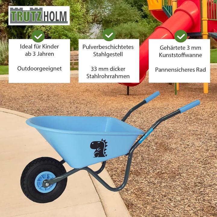 Kinderschubkarre Schiebkarre Metallschubkarre Gartenkarre Diverse Motive Lokomotive Feuerwehr Prinze