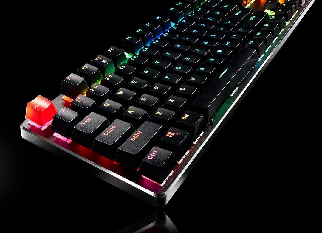 Glorious Gaming GMMK Full Size (100%) – Mechanisches Gaming-Keyboard, Gateron Brown Schalter (taktil