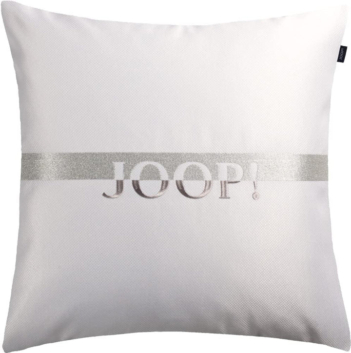 Joop! Living Label Zierkissenhülle ohne Füllung Farbe Silber Grösse 50-50 cm, 100% Polyester