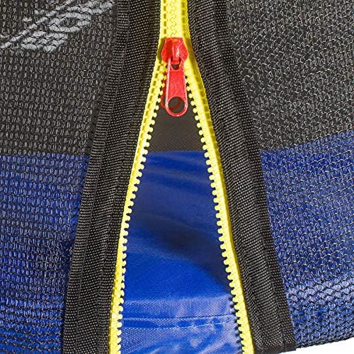 SixBros. SixJump Kindertrampolin für den Garten und Indoor, Gartentrampolin 1,22m inkl. Sicherheitsn