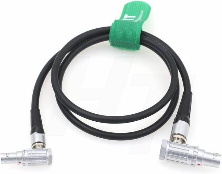 HangTon 14,4 V Stromkabel, rechtwinklig, 6-polig auf 7-polig, für Tilta Nucleus-M-Motor auf DJI Roni