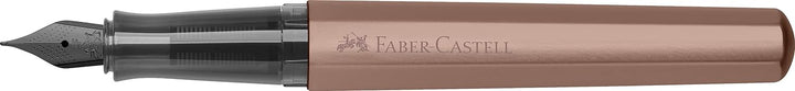 Faber-Castell 150582 - Füller Hexo, Federbreite EF, bronze, 1 Stück Füller Hexo EF Bronze, Füller He