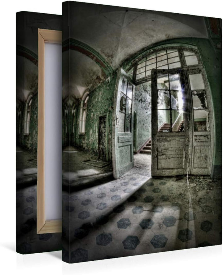 Premium Textil-Leinwand 30 x 45 cm Hoch-Format Lost Places Vergessene Orte | Wandbild, HD-Bild auf K