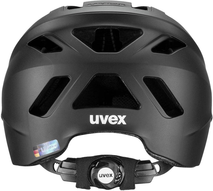 uvex urban Planet - nachhaltiger Fahrradhelm für Damen und Herren 54-58 cm Single black matt, 54-58