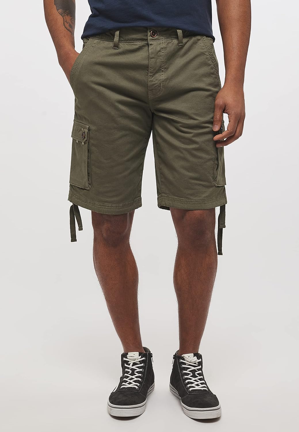 MUSTANG Herren New Cargo Shorts 30 Grape Leaf 6420, 30 Grape Leaf 6420