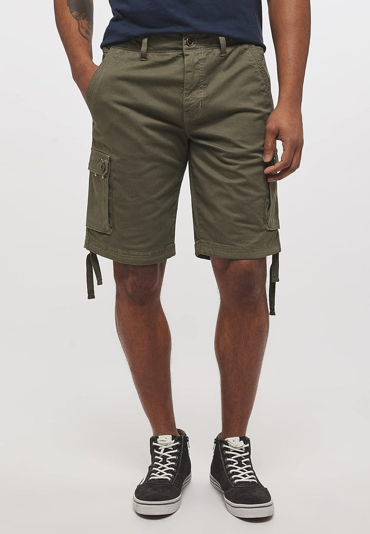 MUSTANG Herren New Cargo Shorts 30 Grape Leaf 6420, 30 Grape Leaf 6420