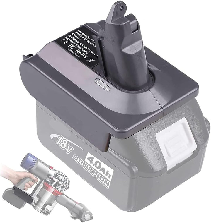 V6 Akku-Adapter für Makita 18V Lithium Akku umgewandelt für Dyson V6 SV04 SV03 DC59 DC58 DC62 SV09 S