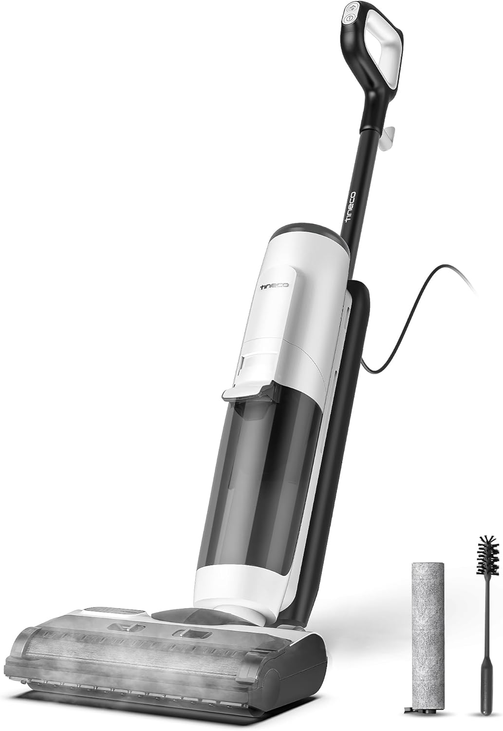 Tineco FLOOR ONE S5 STEAM Smart Dampfreiniger Nass-Trockensauger, Natürliche Reinigung für Hartböden