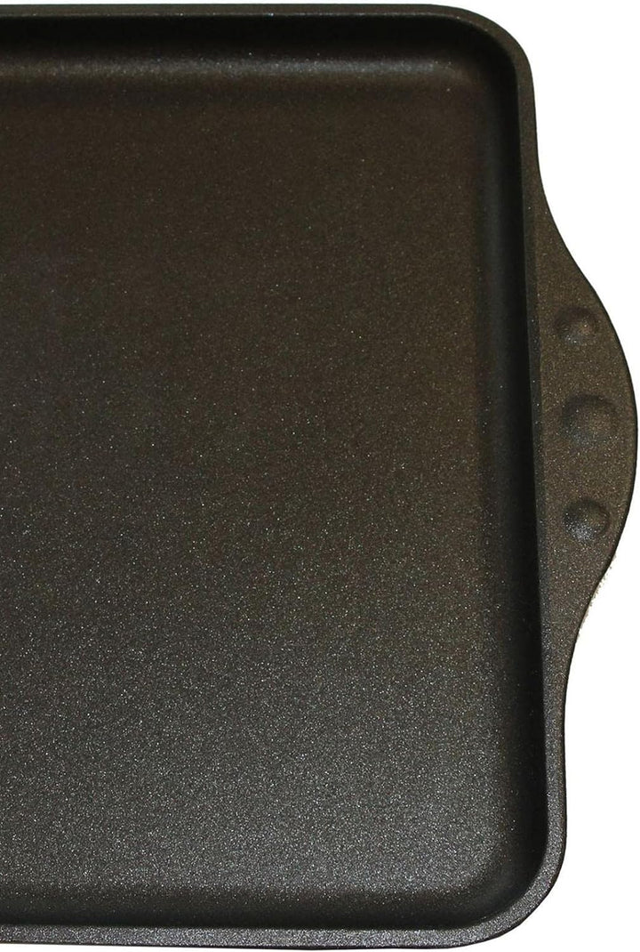 Eurolux Teppanyaki Grillplatte 43 x 28 cm - alle Herdarten inkl. Induktion - Anfihaftversiegelung -