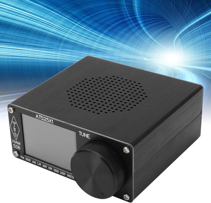 ATS25X1 Upgrade Si4732 Vollband-FunkempfäNger FM AM (MW und SW) SSB-KurzwellenempfäNger mit 2,4-Zoll