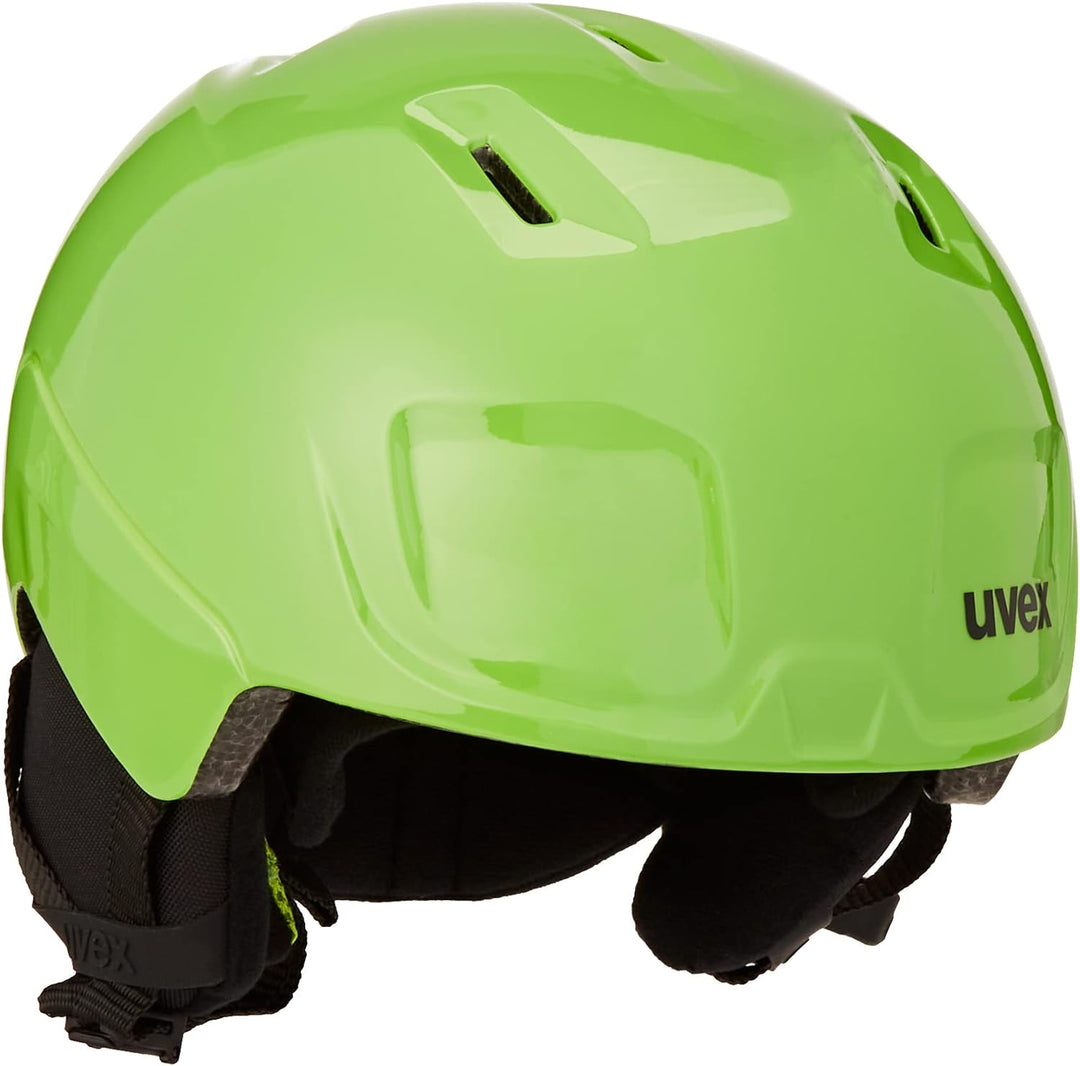 uvex heyya - Skihelm für Kinder - individuelle Grössenanpassung - optimierte Belüftung - apple green