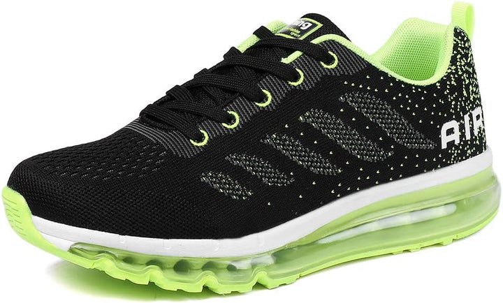 frysen Herren Damen Sportschuhe Laufschuhe mit Luftpolster Turnschuhe Profilsohle Sneakers Leichte S