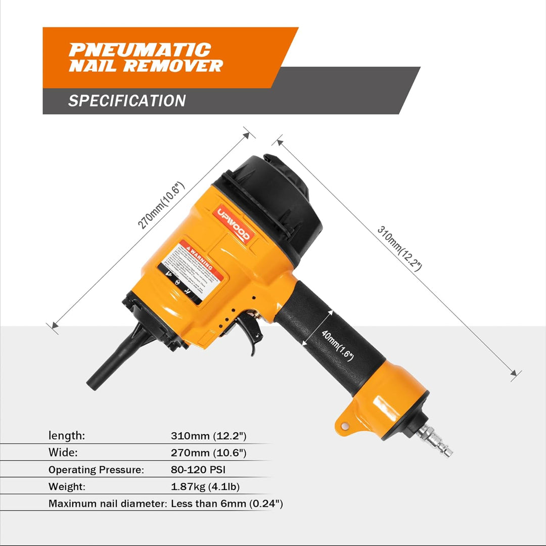 Heavy Duty Air Punch Nailer Air Nail Puller Pneumatischer Denailer Werkzeug für Hartholz Metall Recy