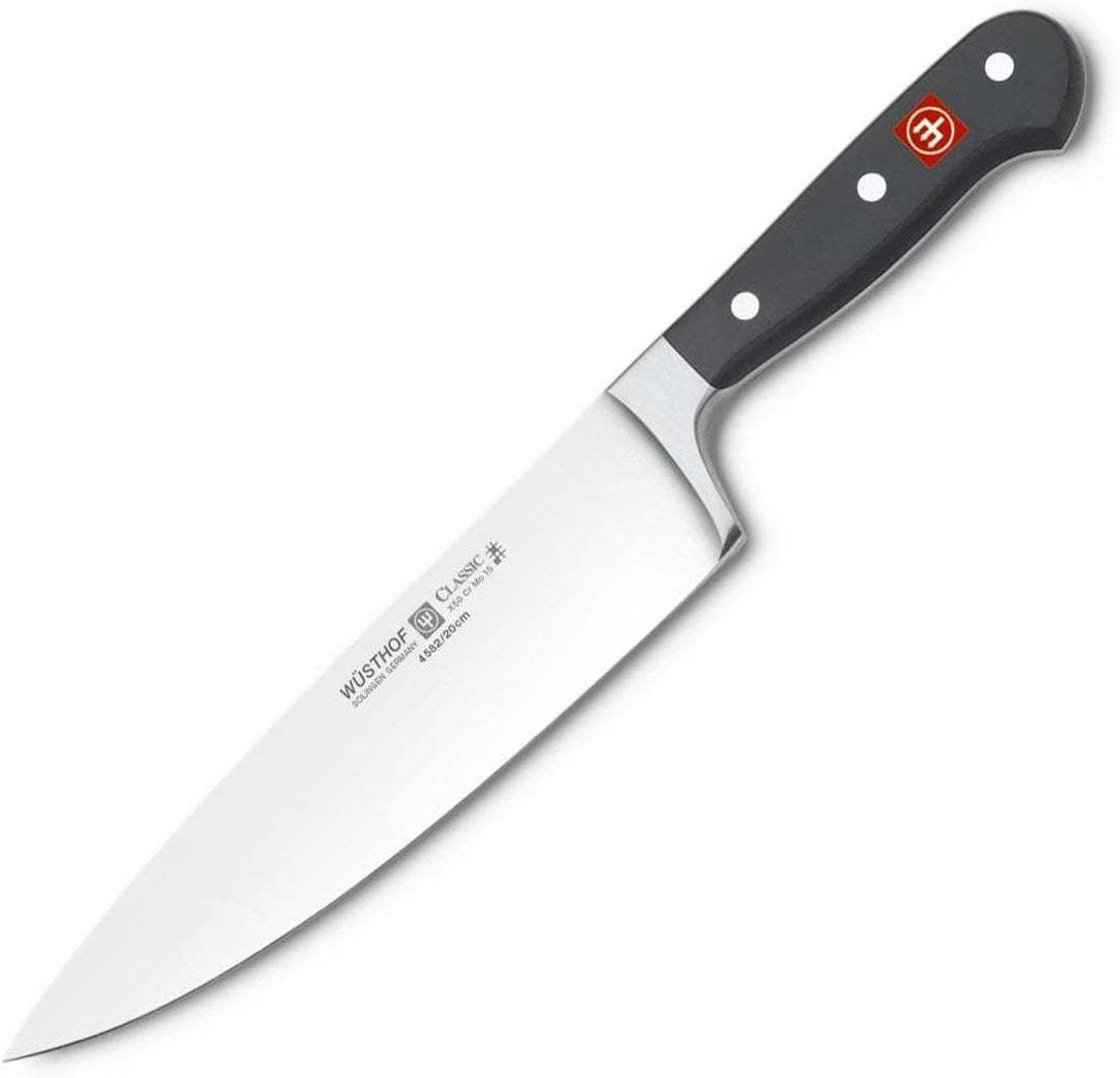 Wüsthof 4582/20 Kochmesser, Classic (4582-7/20), 20 cm Klingenlänge, geschmiedet, rostfreier Edelsta