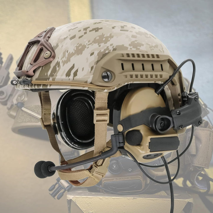 Hearangel ARC Rail Adapter Accessoires für Comta II Comta III Taktische Headsets (BK), BK