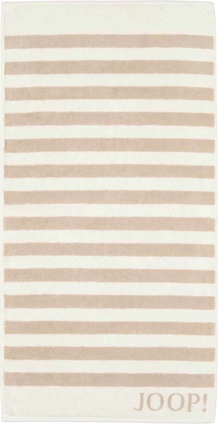 JOOP! Saunatuch Classic Stripes 1610 | 36 creme - 80 x 200 Saunatuch 80x200 cm, Saunatuch 80x200 cm