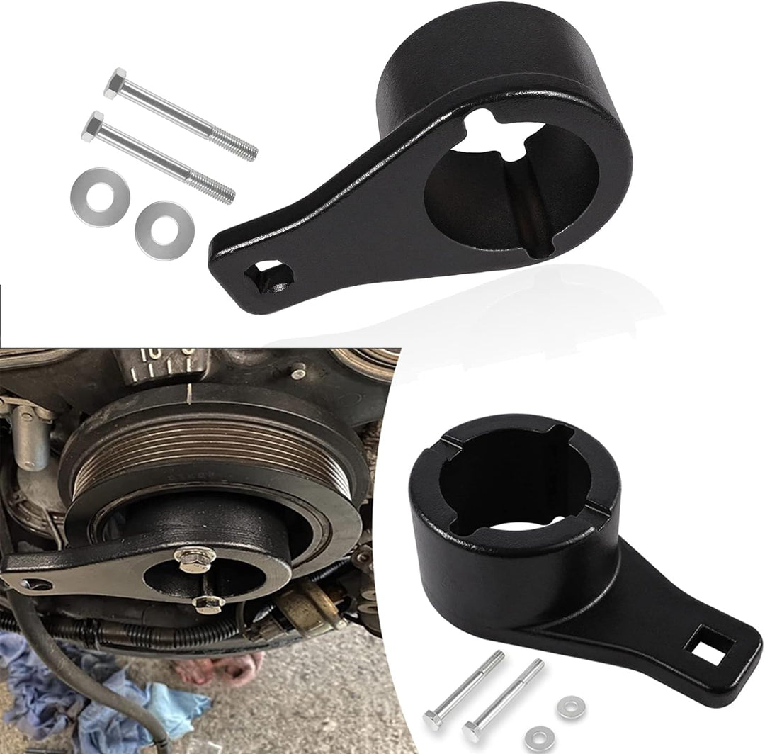 CTcar für Toyota/Lexus Kurbelwelle Dämpfer Riemenscheibe Haltehalter Harmonic Tool mit 2 Kurbelschra