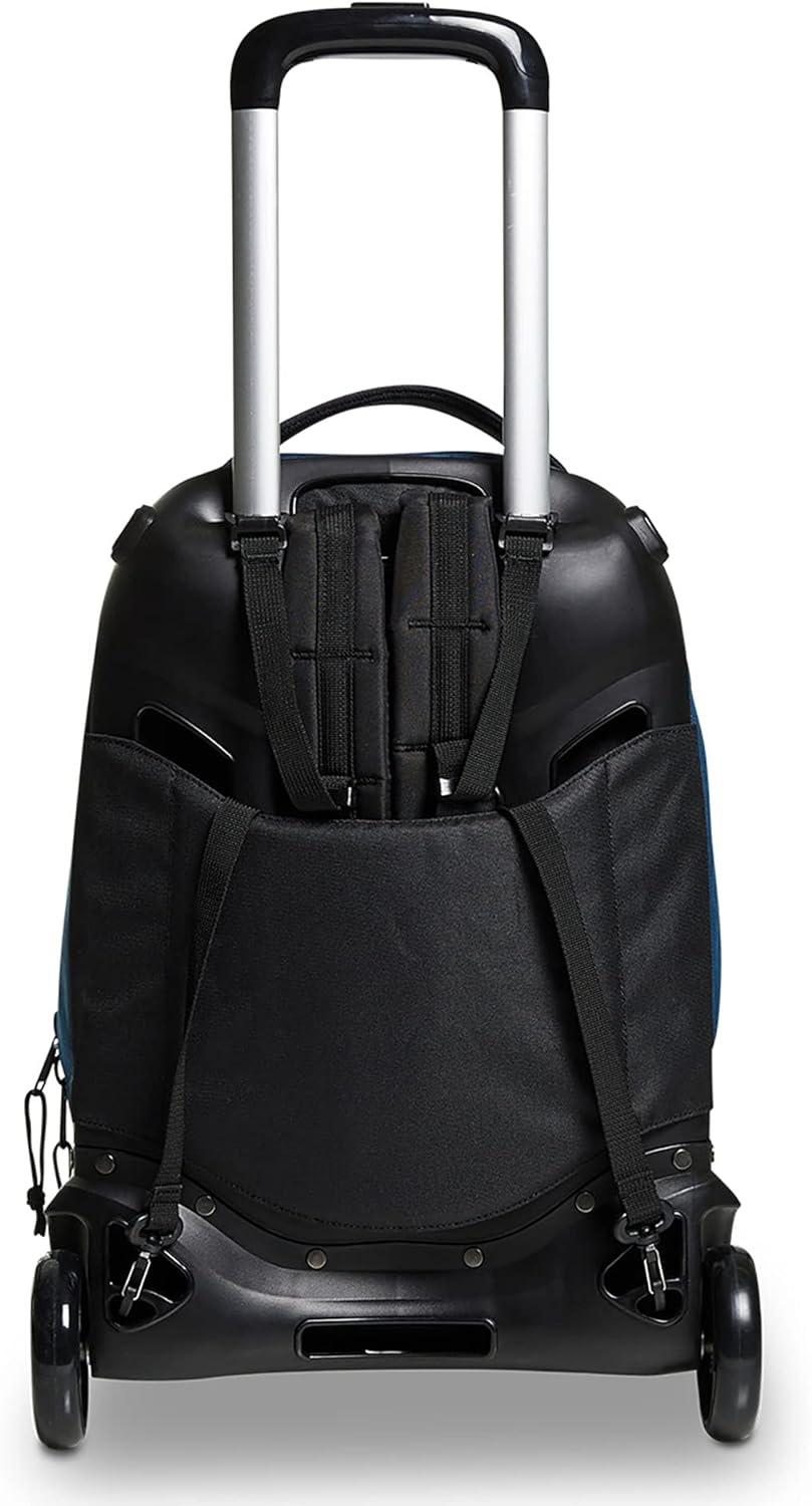 Invicta TROLLEY NEW PLUG PLAIN, Rucksack mit Trolleyfunktion, ab 1. Klasse, 3 in 1, Abnehmbarer Ruck