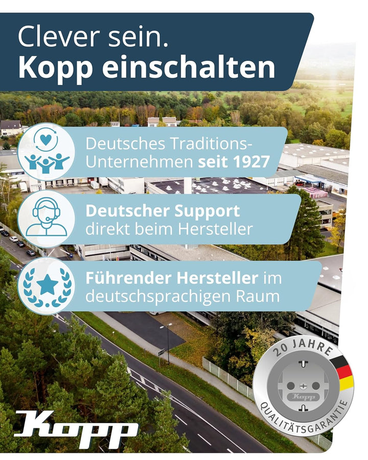 Kopp Athenis anthrazit, Druck-Wechsel-Schalter, Kombigerät, LED-Dimmer, für Glüh-Lampen, 230V Haloge