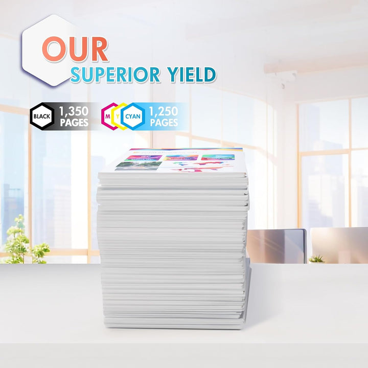 067 067H Toner Set Kompatible für Canon 067 067H für Canon i-SENSYS MF657Cdw MF655Cdw MF651Cw LBP633