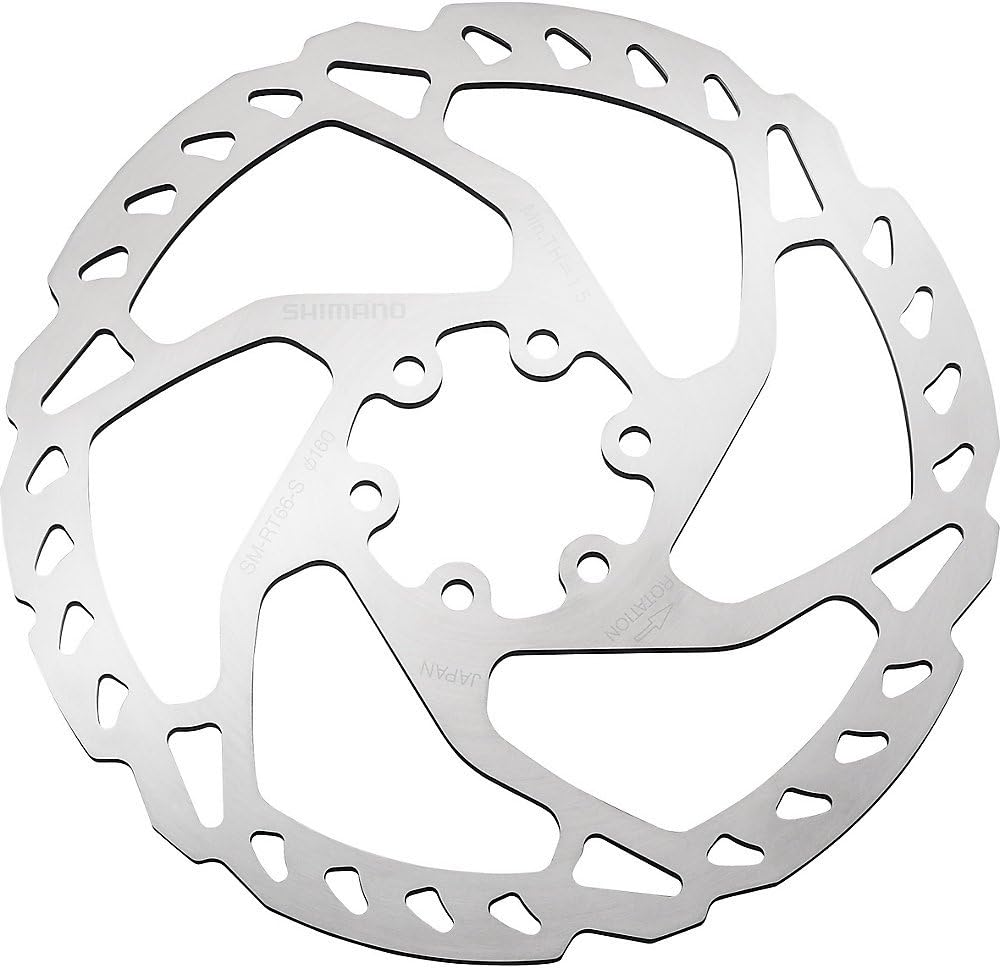 SHIMANO Bremsscheibe Durchmesser 203 mm Silber, Durchmesser 203 mm Silber