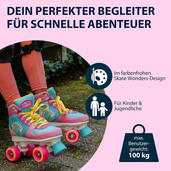 HUDORA Rollschuh Skate Wonders Gr. 35-40 37/38, 37/38